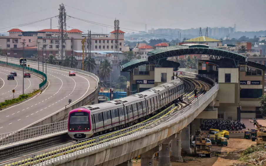 Bengaluru metro Image