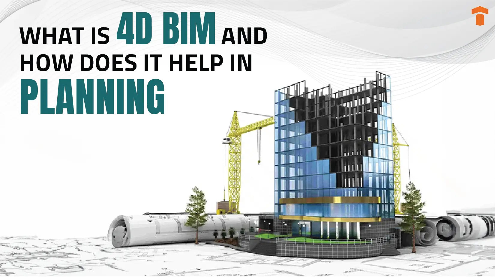 What is 4D BIM blog feature image