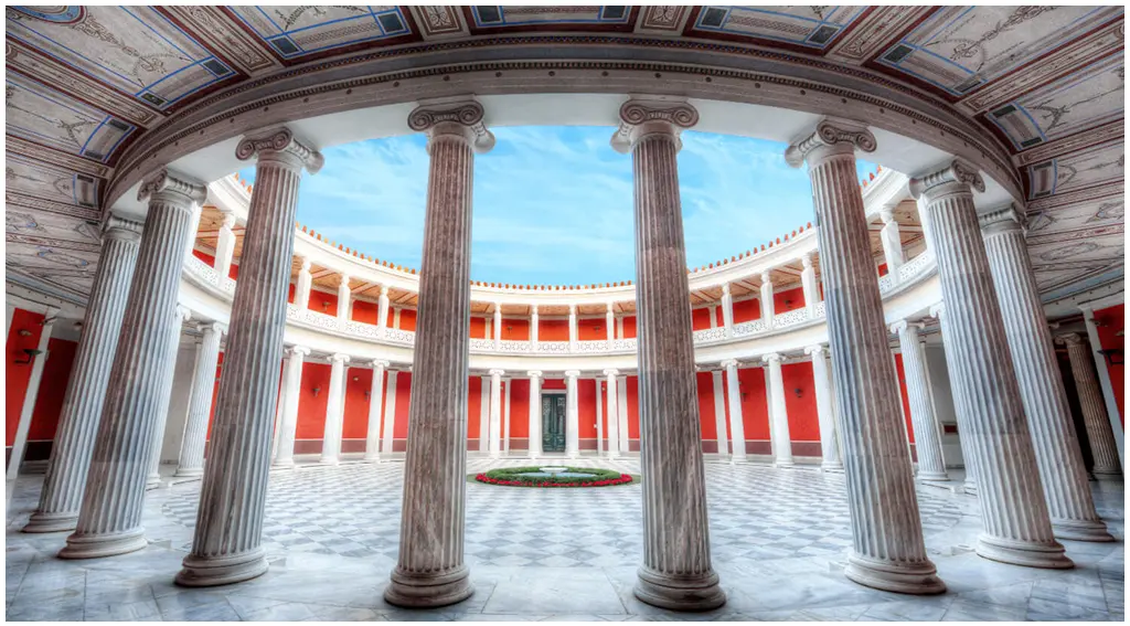 Neoclassical Buildings Athens Zappeion