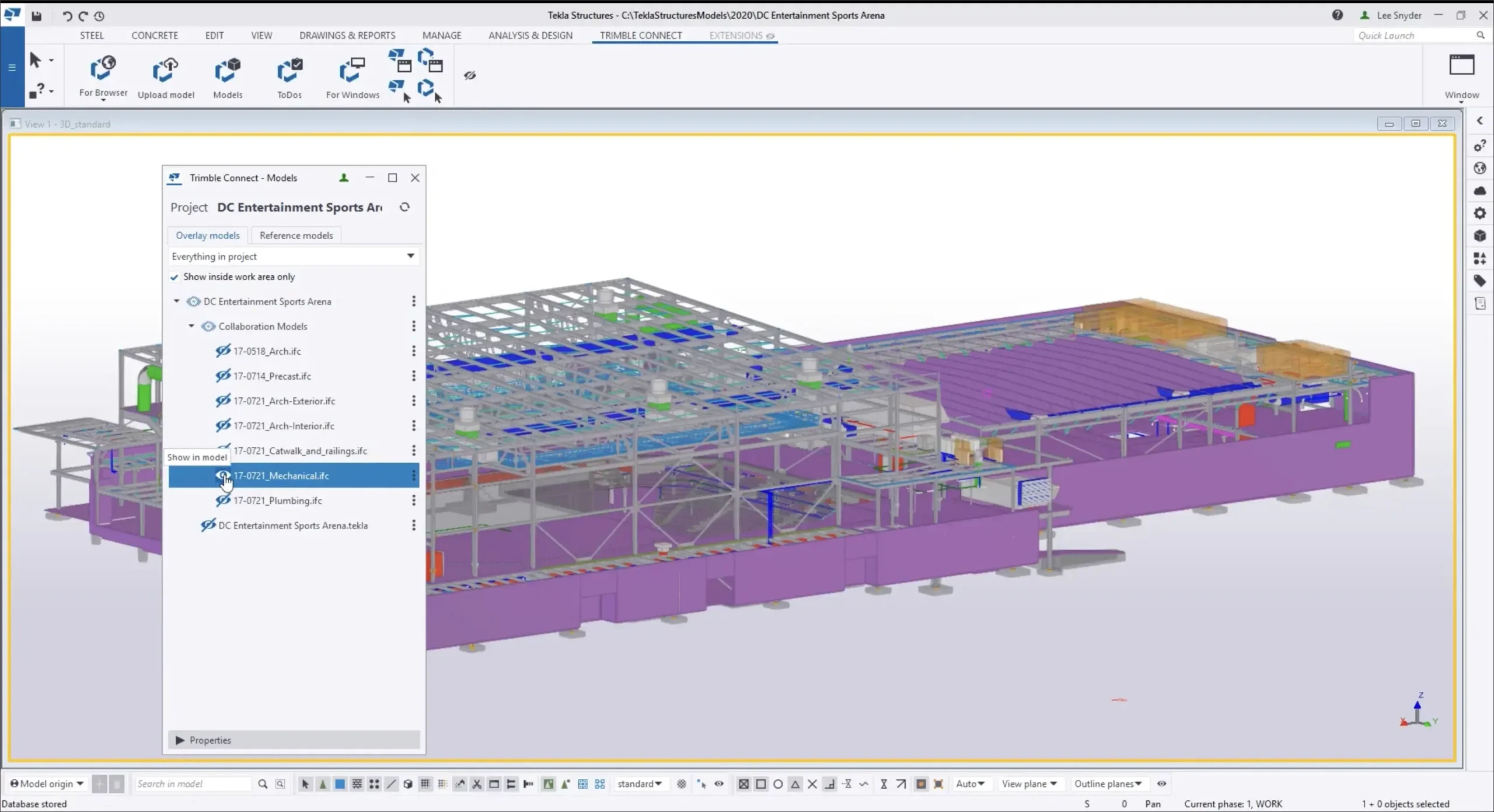 Trimble Connect Interface Image